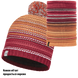 Шапка Buff Knitted & Polar Hat Neper, Red Samba