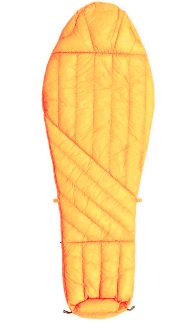 Спальник пуховый Turbat ULTAR dark cheddar - 185 см - оранжевый