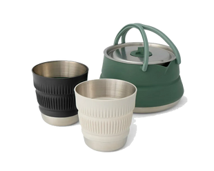 Набір посуду Sea to Summit Detour Stainless Steel Kettle Cook Set, на 2 персони STS ACK026031-122102 фото