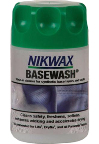 Nikwax Base wash 150ml (средство для стирки термобелья, спортивных костюмов, носков и одежды из синтетических материалов)