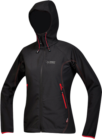TANAMA 1.0 black/red L куртка (Directalpine)