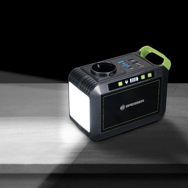 Портативна зарядна станція Bresser Mobile Power Station 88.8 Watt (9638100) 930153 фото