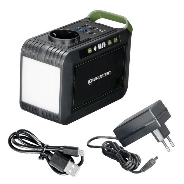 Портативна зарядна станція Bresser Mobile Power Station 88.8 Watt (9638100) 930153 фото