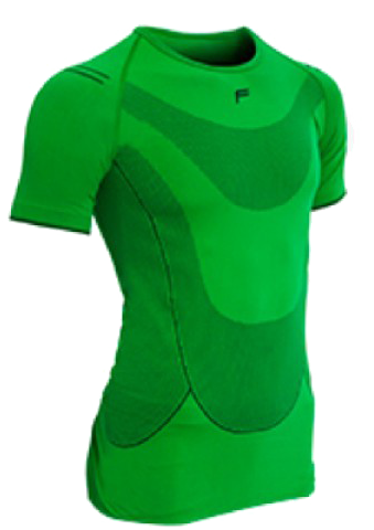 Megalight 140 T-Shirt Lime Man /XL black/green термофутболка (F)