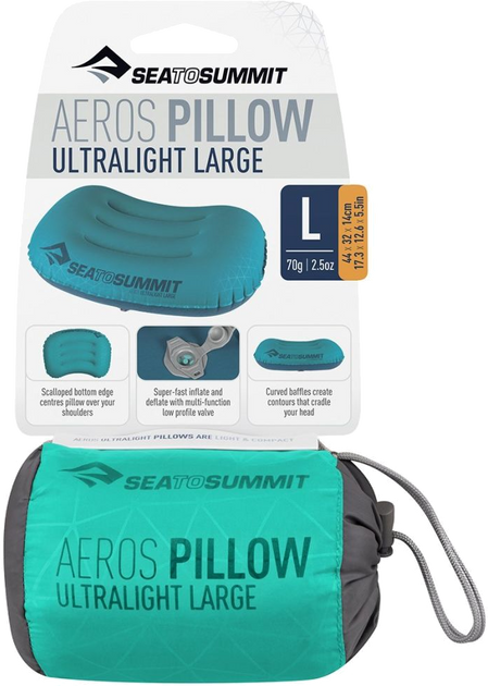 Подушка Sea to Summit Aeros Ultralight Pillow Large