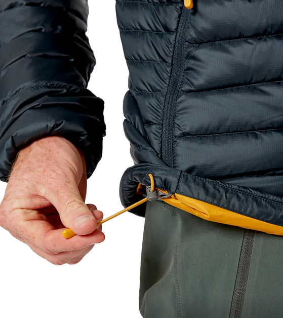 Пухова куртка Rab Microlight Down Jacket RB QDB-16-BL-L фото