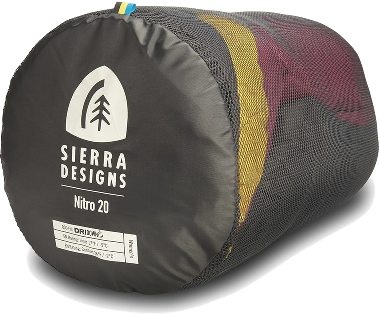 Спальных мешок Sierra Designs Nitro 800F Wmns 20 Deg Reg (-9°C)