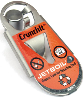 Инструмент Jetboil CrunchIt Fuel Canister Recycling Tool