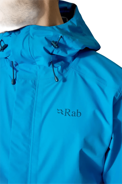 Куртка чоловіча Rab Downpour Jacket RB QWI-06-BLK-SML фото