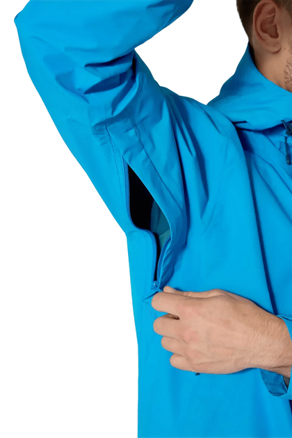 Куртка чоловіча Rab Downpour Jacket RB QWI-06-BLK-SML фото
