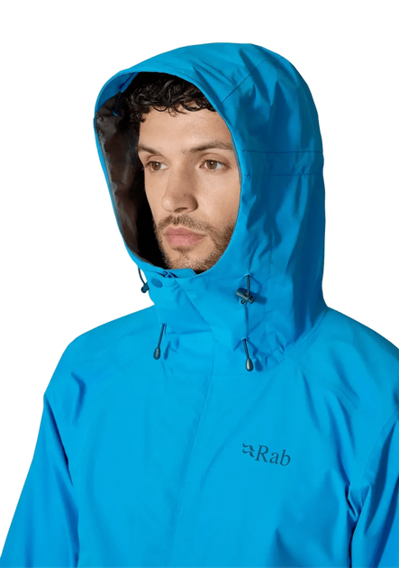 Куртка чоловіча Rab Downpour Jacket RB QWI-06-BLK-SML фото