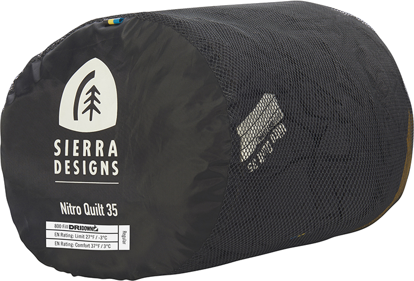 Cпальний мішок Sierra Designs Nitro Quilt 800F 35 Deg Reg (+3°C)