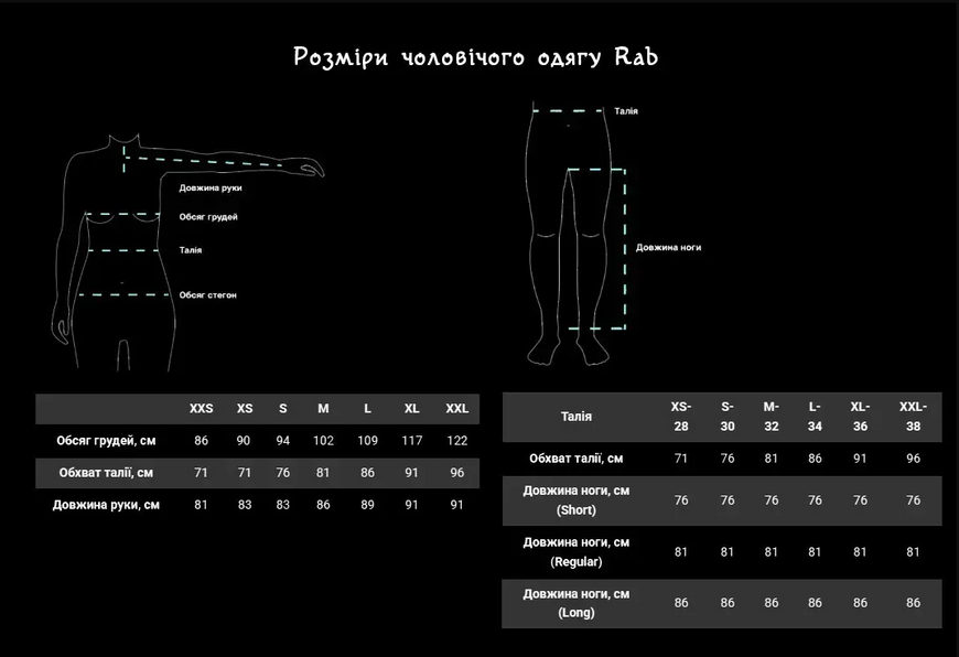 Куртка чоловіча Rab Downpour Jacket RB QWI-06-BLK-SML фото