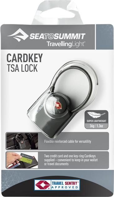Замок Sea to Summit Cardkey TSA Lock