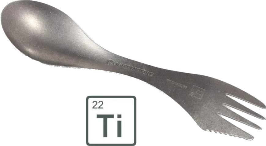 Ложко-вилка Light My Fire Spork Kit Titanium LMF 4218101110 фото
