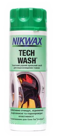 Nikwax Tech wash 300ml (средство для стирки одежды)