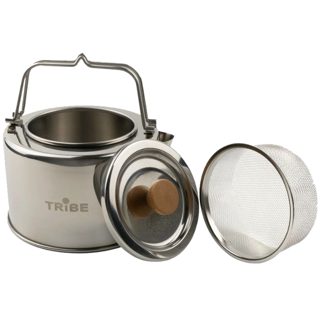 Чайник Tribe Kettle 1,2 л сталевий T-FI-0010-metal фото