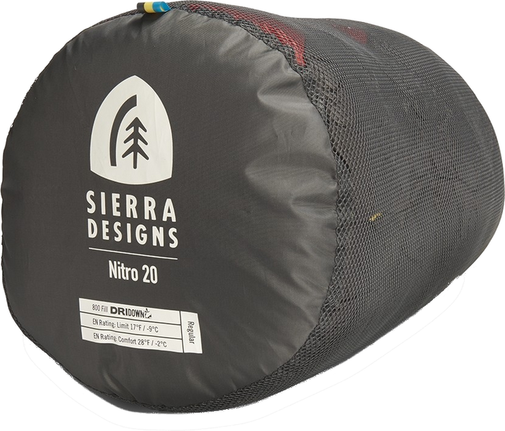 Cпальник Sierra Designs Nitro 800F 20 Long (-2°C)