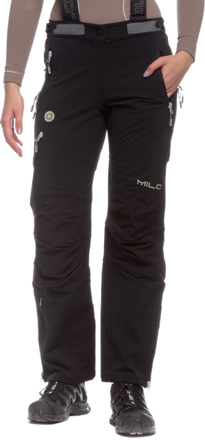 Lahore lady pants black L брюки трекинговые (Milo)