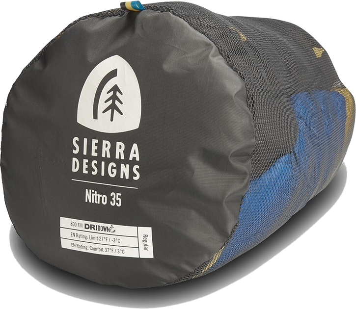 Cпальник Sierra Designs Nitro 800F 35 Long (-3°C)