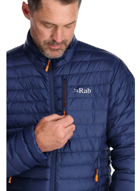 Пухова куртка Rab Microlight Down Jacket RB QDB-16-BL-L фото