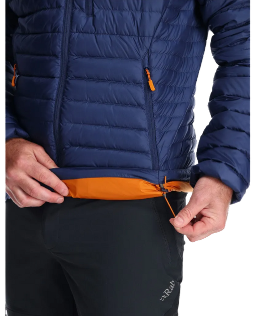 Пухова куртка Rab Microlight Down Jacket RB QDB-16-BL-L фото