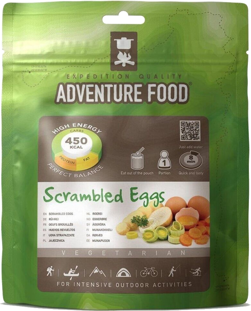 Scrambled Eggs Яичница-болтунья (Adventure Food)