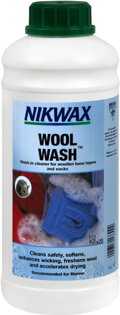 Nikwax Wool wash 1L (засіб для прання шерстяних виробів)