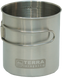 Кружка со складными ручками Terra Incognita S-mug 500 мл, steel