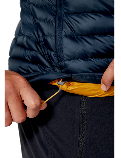 Жилет чоловічий Rab Microlight Down Vest RB QDB-18-BL-L фото