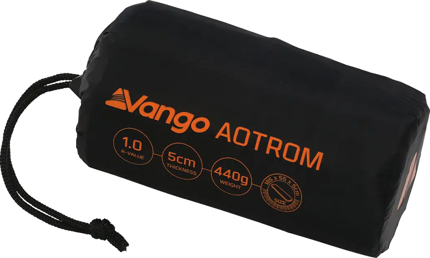 Килимок надувний Vango Aotrom 5 Standard Anthracite (SMQAOTROMA07M1D)