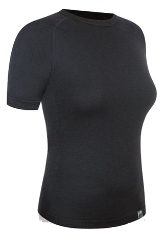 Organic Bamboo T-Shirt Woman /L black термофутболка (Fuse)