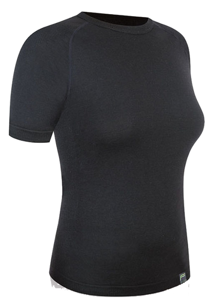 Organic Bamboo T-Shirt Woman /L black термофутболка (Fuse)