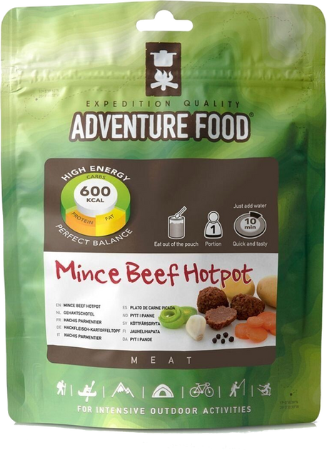 Жаркое с говяжьими тефтельками Adventure Food Mince Beef Hotpot