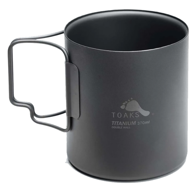 Кухоль TOAKS Titanium 370ml Double Wall Cup CUP-370-DW фото