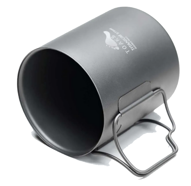 Кухоль TOAKS Titanium 370ml Double Wall Cup CUP-370-DW фото
