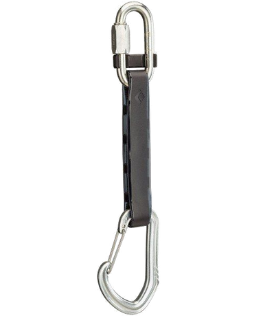 Набор оттяжек с карабинами Black Diamond Steel Lvwr Gymdraw 14 cm - 10 pack