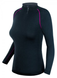 Женская футболка с длинным рукавом Fuse Primalight 200 Longshirt Woman, black, S