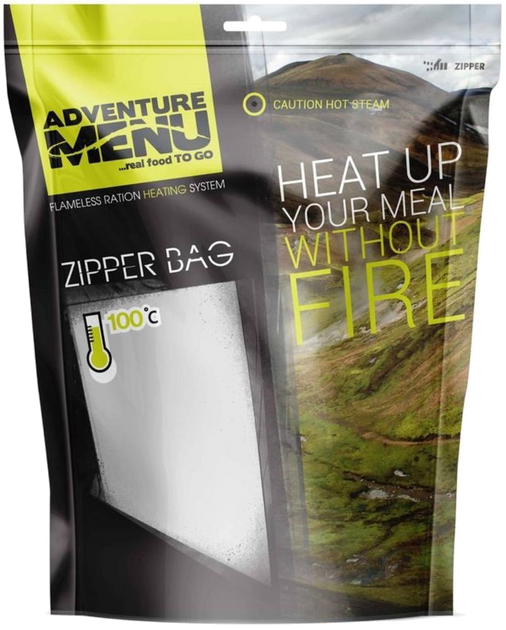 Многократный пакет для разогрева с застежкой Adventure Menu Zipper-bag