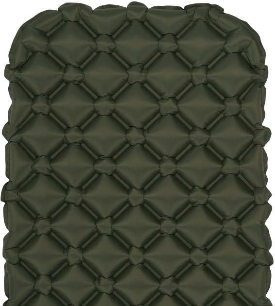 Килимок надувний Highlander Nap-Pak Inflatable Sleeping Mat XL 5 cm Olive (AIR073-OG) 930483 фото