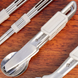 Набір столових приладів (ніж, виделка, ложка) Sea to Summit Detour Stainless Steel Cutlery Set STS ACK036021-121801 фото 3