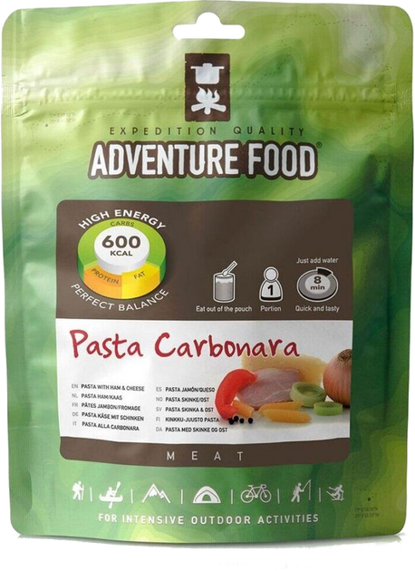 Pasta Carbonara Паста Карбонара (Adventure Food)
