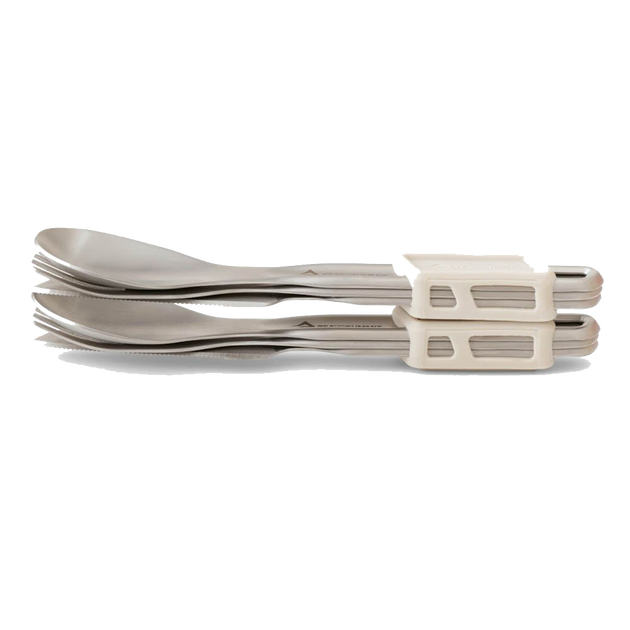 Набір столового приладдя Sea to Summit Detour Stainless Steel Cutlery Set 2P 6 предметів STS ACK036021-121802 фото