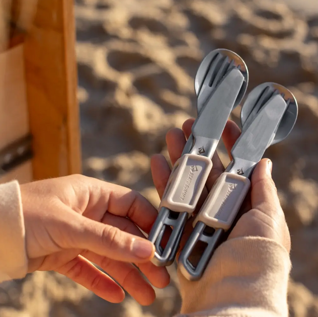Набір столового приладдя Sea to Summit Detour Stainless Steel Cutlery Set 2P 6 предметів STS ACK036021-121802 фото