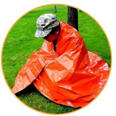 Термоковдра AceCamp Emergency Blanket Orange