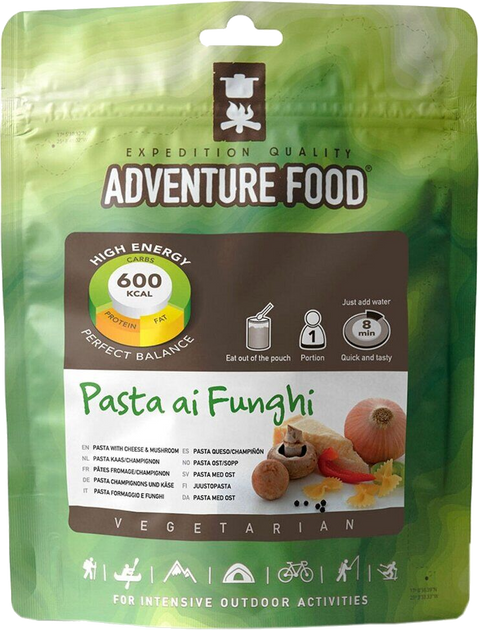 Паста с сыром и грибами Adventure Food Pasta ai Funghi