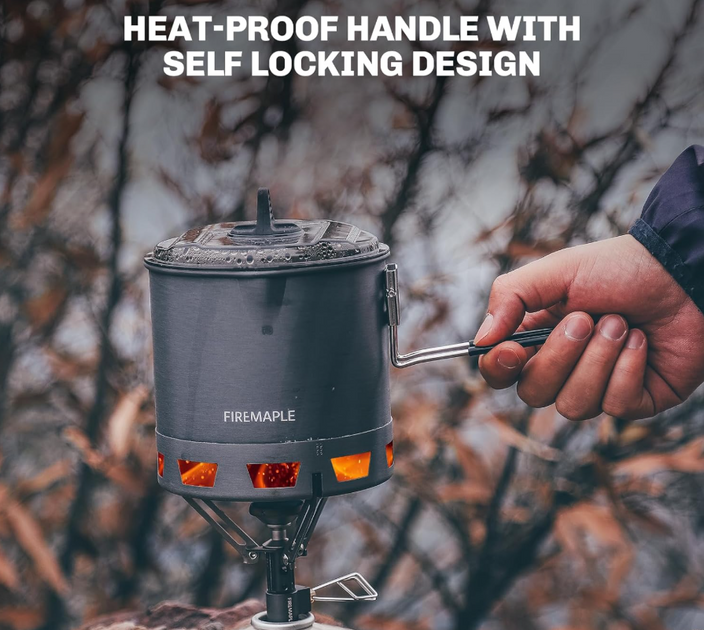 Казанок з теплообмінним елементом Fire Maple Petrel Ultralight Pot G2 G2 фото