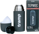 Термос TRAMP Soft Touch 0,75 л UTRC-108 Сірий UTRC-108-grey фото 3