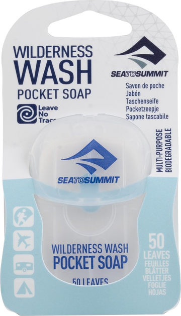 Мило Sea to Summit Wilderness Wash Pocket Soap 50 Leaf