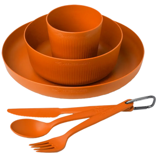 Набір посуду Sea to Summit Camp Dinnerware Set w/ Mesh Sack, 1P, 6 Piece STS 054304 фото